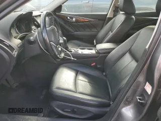 2019 Infiniti Q50 Luxe with VIN JN1EV7AR7KM557533, listed as a Copart auction lot 52172225 with 97,270 mi miles and Salvage title. Bid and sale history available at DreamBid. Image 7.