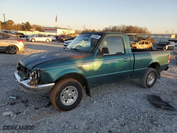 1998 Ford Ranger XL with VIN 1FTYR10U1WUC71393, listed as a Copart auction lot 42553905 with 310,525 mi miles and Salvage Title. Bid and sale history available at carsss.com. Image 1.