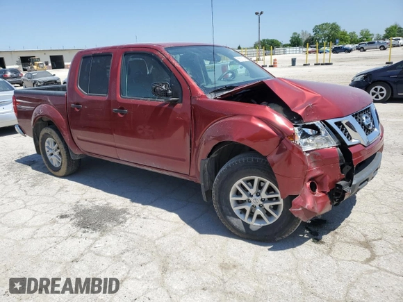 2021 Nissan Frontier SV with VIN 1N6ED0EB6MN715066, listed as a Copart auction lot 56553125 with 45,948 mi miles and Salvage title. Bid and sale history available at DreamBid. Image 4.