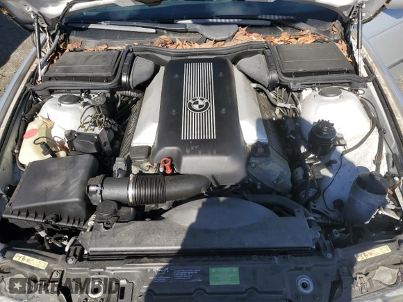 2003 BMW 5 Series 540iA with VIN WBADN63463GS57077, listed as a Copart auction lot 44601325 with 53,826 mi miles and Clean Title. Bid and sale history available at carsss.com. Image 11.