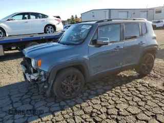 2018 Jeep Renegade Latitude z VIN ZACCJABH8JPH87570, wystawiony jako Copart lot #82683804 z przebiegiem 68 273 mil mil oraz Szkoda całkowita • Salvage title. Historia ofert i sprzedaży dostępna na DreamBid. Obrazek 1.