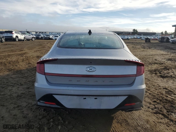 2023 Hyundai Sonata SEL with VIN KMHL64JA7PA319258, listed as a Copart auction lot 85342154 with 50,798 mi miles and Clean Title. Bid and sale history available at carsss.com. Image 6.