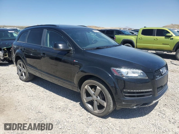 2014 Audi Q7 Premium with VIN WA1CGAFEXED012944, listed as a Copart auction lot 64047835 with 215,935 mi miles and Clean title. Bid and sale history available at DreamBid. Image 4.