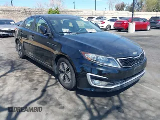 2013 Kia Optima EX with VIN KNAGM4AD2D5050237, listed as a IAAI auction lot 41838255 with 174,602 mi miles. Bid and sale history available at carsss.com. Image 1.