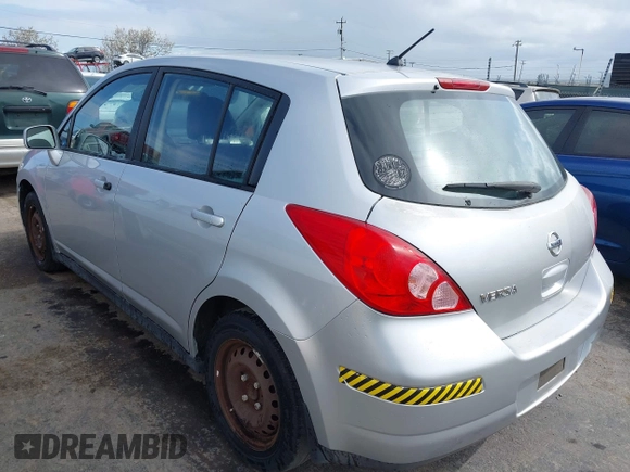 2007 Nissan Versa 1.8 S with VIN 3N1BC13E37L397894, listed as a IAAI auction lot 41866751 with 239,024 mi miles. Bid and sale history available at carsss.com. Image 3.