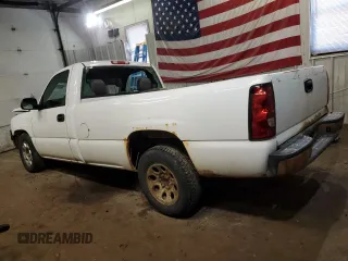 2006 Chevrolet Silverado 1500 Work Truck with VIN 3GCEC14X66G263883, listed as a Copart auction lot 48528555 with 177,517 mi miles and Salvage Title. Bid and sale history available at DreamBid. Image 2.