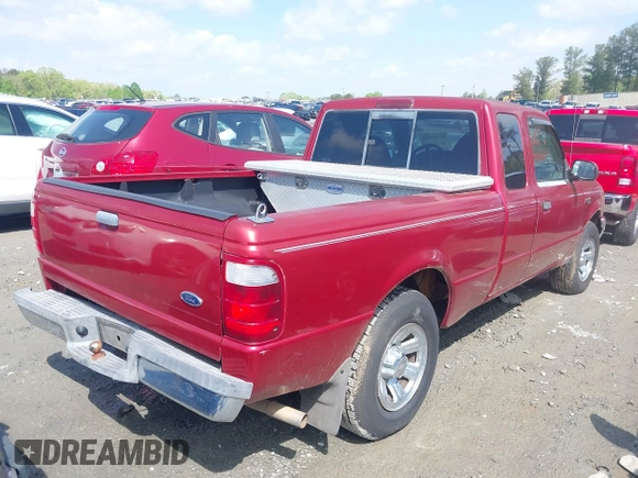 2003 Ford Ranger XLT Appearance with VIN 1FTYR44E83PB71306, listed as a IAAI auction lot 41981043 with 244,769 mi miles and . Bid and sale history available at carsss.com. Image 4.