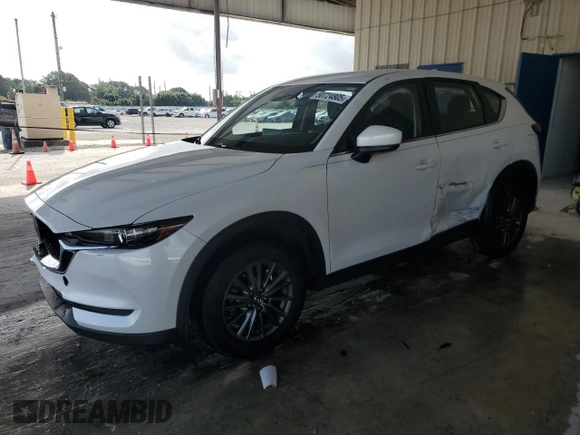 2021 Mazda CX-5 Sport with VIN JM3KFABM4M0388344, listed as a Copart auction lot 50724805 with 24,554 mi miles and Salvage Title. Bid and sale history available at carsss.com. Image 1.