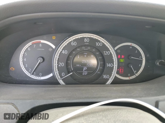 2015 Honda Accord EX-L with VIN 1HGCR2F8XFA012690, listed as a Copart auction lot 57236015 with 62,606 mi miles and Non repairable. Bid and sale history available at DreamBid. Image 9.