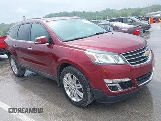 2015 Chevrolet Traverse LT with VIN 1GNKRGKD1FJ292257, listed as a IAAI auction lot 42217359 with 93,892 mi miles and . Bid and sale history available at DreamBid. Image 1.
