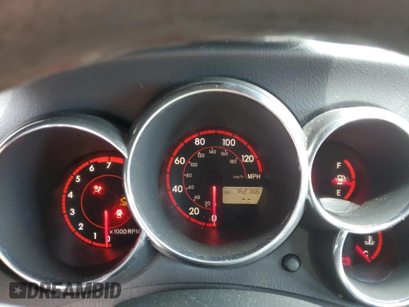 2004 Pontiac Vibe with VIN 5Y2SL62874Z420815, listed as a Copart auction lot 58753465 with 162,786 mi miles and Salvage title. Bid and sale history available at DreamBid. Image 9.