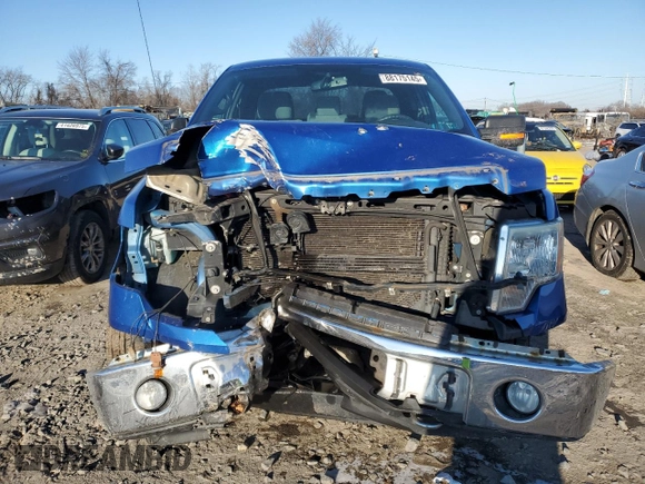 2011 Ford F-150 XL with VIN 1FTFX1EF3BFA18484, listed as a Copart auction lot 88175145 with 151,042 mi miles and Salvage Title. Bid and sale history available at carsss.com. Image 5.