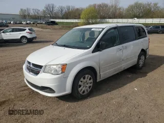2014 Dodge Grand Caravan American Value with VIN 2C4RDGBG8ER245897, listed as a Copart auction lot 54066945 with 144,177 mi miles and Clean Title. Bid and sale history available at DreamBid. Image 1.