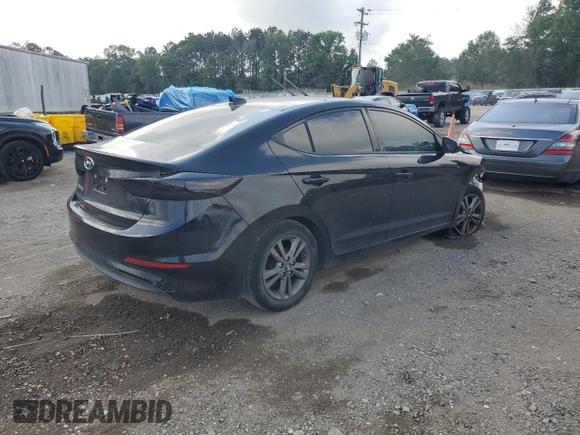 2017 Hyundai Elantra Limited with VIN 5NPD84LF4HH030635, listed as a Copart auction lot 54100925 with Not Provided miles and Clean Title. Bid and sale history available at DreamBid. Image 3.