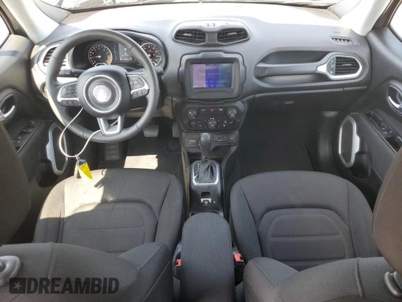 2018 Jeep Renegade Latitude with VIN ZACCJBBB7JPG88689, listed as a Copart auction lot 62062715 with 46,702 mi miles and Salvage title. Bid and sale history available at DreamBid. Image 8.
