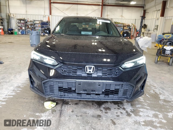 2025 Honda Civic Sport with VIN 2HGFE2F50SH525375, listed as a Copart auction lot 55167865 with 6,949 mi miles and Salvage title. Bid and sale history available at DreamBid. Image 5.