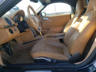 2007 Porsche Boxster with VIN WP0CA29887U711673, listed as a Copart auction lot 77713664 with 49,854 mi miles and Salvage Title. Bid and sale history available at carsss.com. Image 7.