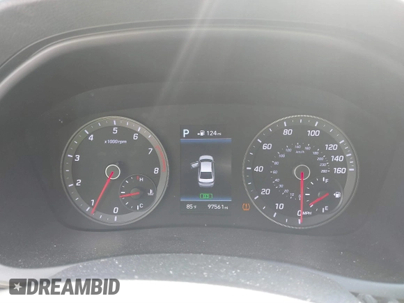 2018 Hyundai Sonata SEL with VIN 5NPE34AF3JH647018, listed as a IAAI auction lot 41687419 with 97,561 mi miles and . Bid and sale history available at DreamBid. Image 7.