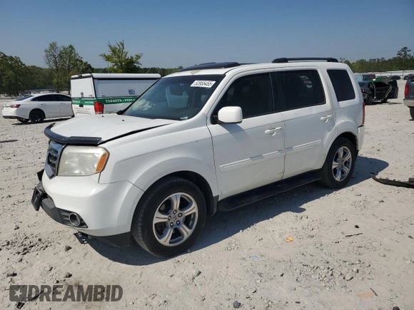 2012 Honda Pilot EX-L with VIN 5FNYF3H53CB030439, listed as a Copart auction lot 52955455 with 243,919 mi miles and Non Repairable. Bid and sale history available at DreamBid. Image 1.
