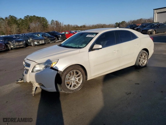 2013 Chevrolet Malibu ECO with VIN 1G11D5SR1DF349603, listed as a Copart auction lot 43515825 with 224,455 mi miles and Salvage Title. Bid and sale history available at carsss.com. Image 1.