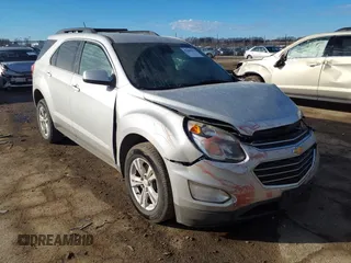 2016 Chevrolet Equinox LT with VIN 2GNALCEK5G6164747, listed as a IAAI auction lot 41684370 with 100,412 mi miles and . Bid and sale history available at DreamBid. Image 1.