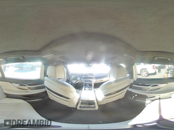 2017 BMW 7 Series 750i with VIN WBA7F0C52HGM21383, listed as a Copart auction lot 85540974 with 151,708 mi miles and Salvage title. Bid and sale history available at DreamBid. Image 13.