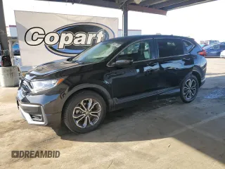 2021 Honda CR-V EX z VIN 2HKRW1H59MH426015, wystawiony jako Copart lot #54977785 z przebiegiem 61 650 mil mil oraz Szkoda całkowita • Salvage title. Historia ofert i sprzedaży dostępna na DreamBid. Obrazek 1.