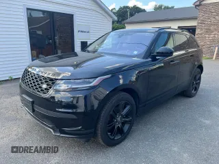 2019 Land Rover Range Rover Velar S z VIN SALYB2EX0KA791473, wystawiony jako Copart lot #65438215 z przebiegiem 50 580 mil mil oraz Czysty tytuł • Clean title. Historia ofert i sprzedaży dostępna na DreamBid. Obrazek 1.