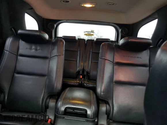 2013 Dodge Durango Citadel with VIN 1C4RDHEGXDC687475, listed as a Copart auction lot 84757144 with 208,217 mi miles and Salvage title. Bid and sale history available at DreamBid. Image 10.