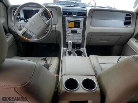 2009 Lincoln Navigator with VIN 5LMFU28539EJ00256, listed as a Copart auction lot 76085394 with 230,298 mi miles and Salvage Title. Bid and sale history available at carsss.com. Image 8.
