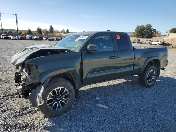 2022 Toyota Tacoma 2WD SR with VIN 3TYRZ5CN0NT020243, listed as a Copart auction lot 84894104 with 48,979 mi miles and Salvage Title. Bid and sale history available at carsss.com. Image 1.