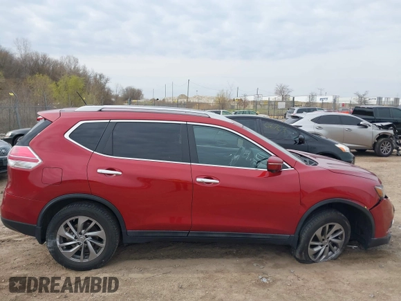 2015 Nissan Rogue SL z VIN 5N1AT2MV4FC811459, wystawiony jako IAAI lot #42061750 z przebiegiem 79 592 mil mil oraz . Historia ofert i sprzedaży dostępna na DreamBid. Obrazek 13.