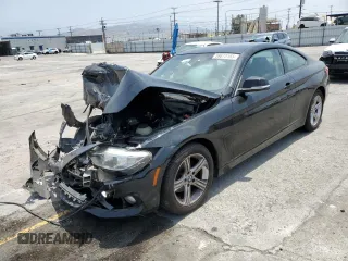 2014 BMW 4 Series 428i xDrive with VIN WBA3N9C56EF722472, listed as a Copart auction lot 59873185 with 129,926 mi miles and Salvage title. Bid and sale history available at DreamBid. Image 1.