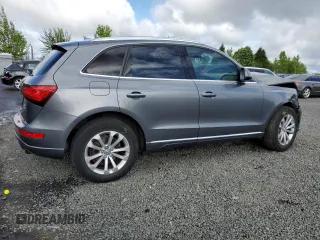 2015 Audi Q5 Premium Plus with VIN WA1LFAFP3FA142104, listed as a Copart auction lot 56766855 with 73,111 mi miles and Salvage title. Bid and sale history available at DreamBid. Image 3.