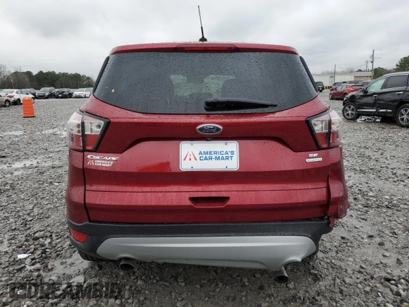 2017 Ford Escape SE with VIN 1FMCU0G98HUD45721, listed as a Copart auction lot 48304195 with 122,039 mi miles and Salvage Title. Bid and sale history available at carsss.com. Image 6.
