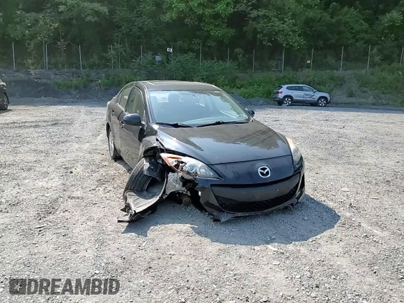 2012 Mazda 3 i Touring with VIN JM1BL1V82C1538556, listed as a Copart auction lot 59543215 with 126,297 mi miles and Salvage title. Bid and sale history available at DreamBid. Image 13.