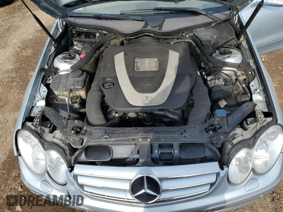 2008 Mercedes-Benz CLK 350 with VIN WDBTK56F08T094129, listed as a Copart auction lot 78360414 with 59,787 mi miles and Salvage Title. Bid and sale history available at DreamBid. Image 11.