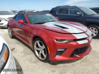2017 Chevrolet Camaro 2SS with VIN 1G1FH3D75H0129206, listed as a Copart auction lot 74673634 with 0 mi miles and Non Repairable. Bid and sale history available at carsss.com. Image 4.