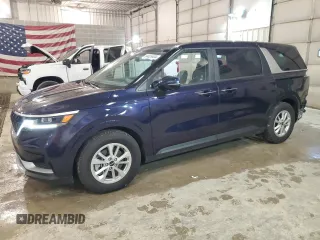 2024 Kia Carnival LX with VIN KNDNB4H31R6341276, listed as a Copart auction lot 84626404 with 9,216 mi miles and Salvage Title. Bid and sale history available at carsss.com. Image 1.