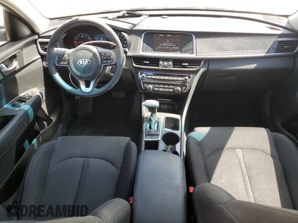2018 Kia Optima LX with VIN 5XXGT4L31JG180298, listed as a Copart auction lot 58412615 with 105,802 mi miles and Salvage title. Bid and sale history available at DreamBid. Image 8.