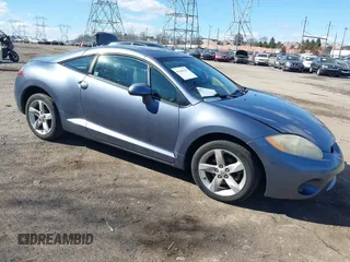2007 Mitsubishi Eclipse GS with VIN 4A3AK24F57E042568, listed as a IAAI auction lot 41646229 with 135,421 mi miles and . Bid and sale history available at DreamBid. Image 1.
