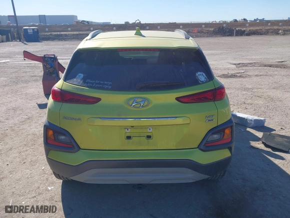 2019 Hyundai Kona Limited with VIN KM8K3CA51KU252116, listed as a IAAI auction lot 41409775 with 60,241 mi miles. Bid and sale history available at carsss.com. Image 16.