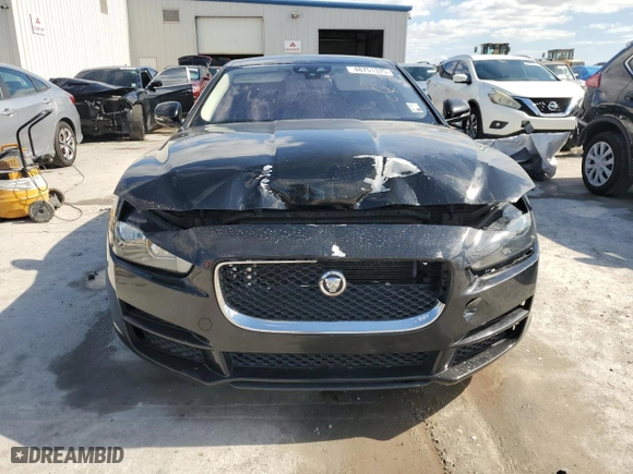 2017 Jaguar XE 25t with VIN SAJAR4BG7HA977736, listed as a Copart auction lot 48751375 with 121,674 mi miles and Salvage Title. Bid and sale history available at carsss.com. Image 5.
