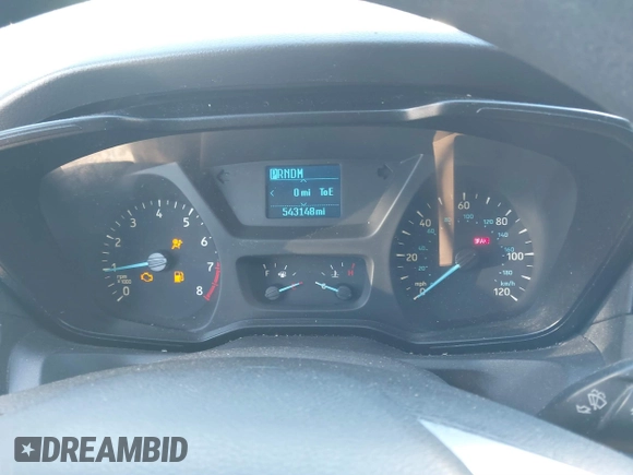 2016 Ford Transit Cargo with VIN 1FTYE1ZM2GKB06609, listed as a IAAI auction lot 41226269 with 543,148 mi miles and . Bid and sale history available at DreamBid. Image 7.