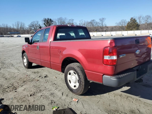 2007 Ford F-150 XL with VIN 1FTPX12V57KC72793, listed as a Copart auction lot 43690065 with 152,665 mi miles and Salvage title. Bid and sale history available at DreamBid. Image 2.