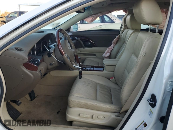 2010 Acura RL Technology z VIN JH4KB2F67AC002000, wystawiony jako Copart lot #48792525 z przebiegiem 27 952 mil mil oraz Szkoda całkowita • Salvage title. Historia ofert i sprzedaży dostępna na DreamBid. Obrazek 7.