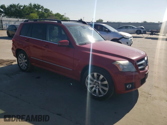 2011 Mercedes-Benz GLK with VIN WDCGG5GB3BF601265, listed as a Copart auction lot 52254665 with 132,692 mi miles and Salvage Title. Bid and sale history available at carsss.com. Image 4.