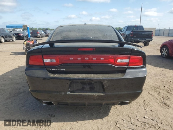2014 Dodge Charger SXT z VIN 2C3CDXHG1EH334671, wystawiony jako Copart lot #54814145 z przebiegiem 97 996 mil mil oraz Szkoda całkowita • Salvage title. Historia ofert i sprzedaży dostępna na DreamBid. Obrazek 6.