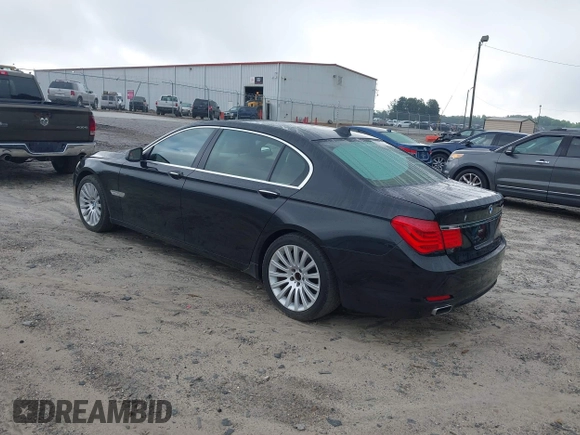 2010 BMW 7 Series 750Li with VIN WBAKB8C54ACY63650, listed as a IAAI auction lot 42756245 with 127,405 mi miles and . Bid and sale history available at DreamBid. Image 3.