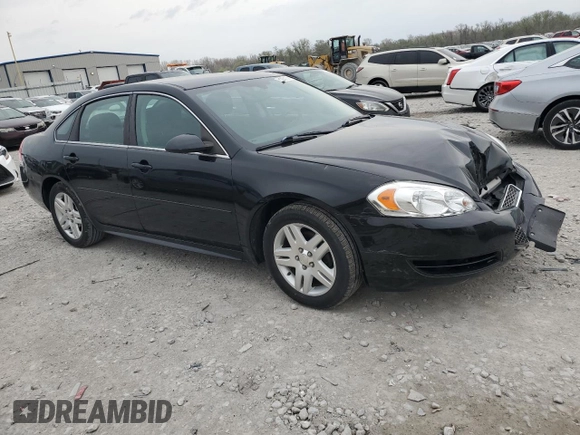 2015 Chevrolet Impala LT with VIN 2G1WB5E32F1161962, listed as a Copart auction lot 51287135 with 51,824 mi miles and Salvage title. Bid and sale history available at DreamBid. Image 4.
